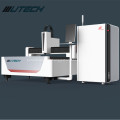 fast cnc fiber cutting machine for metal cutting